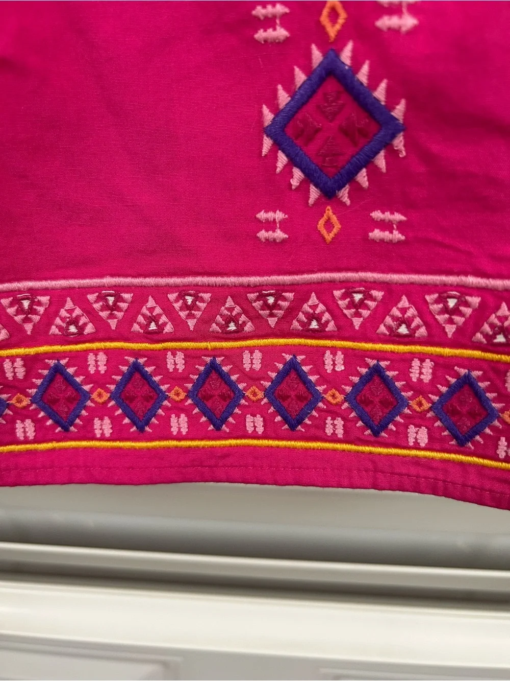 Gymboree Bright Pink Embroidered Sundress